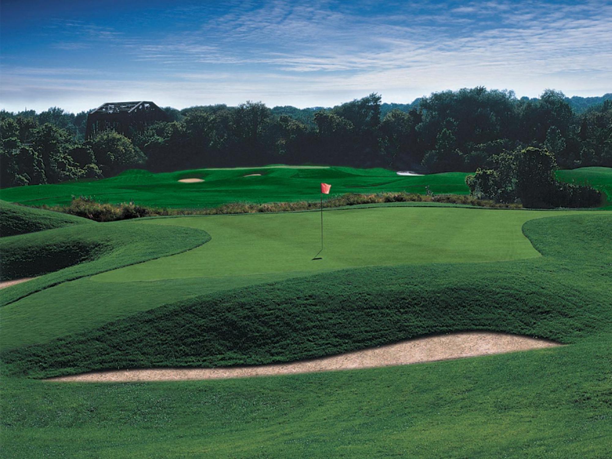 White Oaks Conference & Resort Spa Niagara-on-the-Lake Εξωτερικό φωτογραφία The 18th green at the 2007 PGA Championship